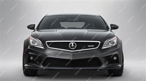 Premium Ai Image Front View Of A Generic And Brandless Moder Car