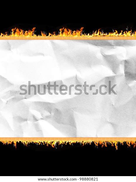 Burning Paper Background Stock Photo 98880821 | Shutterstock