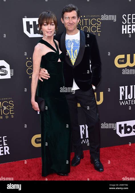 Julianne Nicholson Left And Jonathan Cake Arrive At The 27th Annual