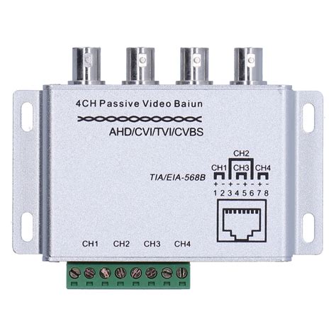 Ch Ahd Cvi Tvi Cvbs Passive Video Twisted Pair Transceiver P P