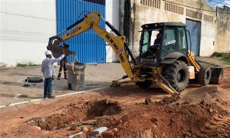 Novas Ruas De Timon Recebem Rede De Esgoto Confira Cronograma De Obras