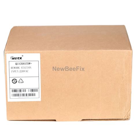 Quick Dw Lead Free Adjustable Hot Air Heat Gun With Helical Wind Rework Soldering Station