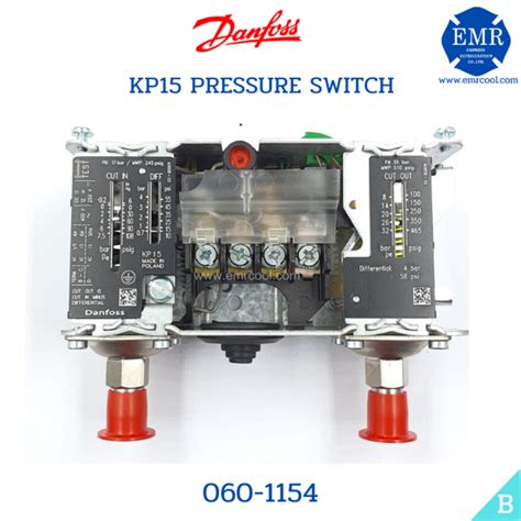 DANFOSS KP15 High Pressure Control Dual 060-1154 | Shopee Thailand