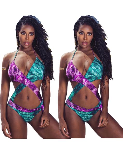 US 5 33 Fashion Back Strap Swimsuit Sexy One Piece Bikini Keke