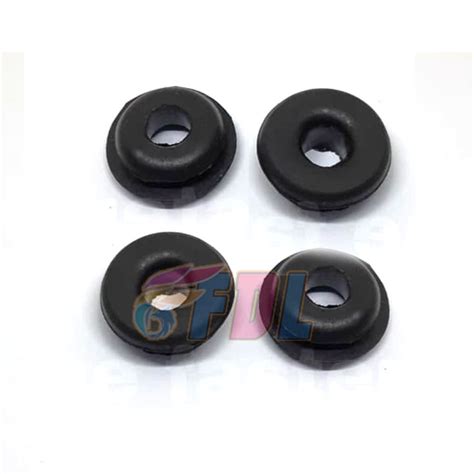 4 PCS Karet Body Grommet Gromet Tutup Aki Dop Accu Bulat Bulet Motor