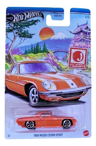 Hot Wheels Mazda Cosmo 1968 Sport J imports Color Naranja Cuotas sin interés