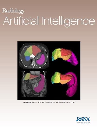 Radiology Artificial Intelligence On Twitter The September Issue Of