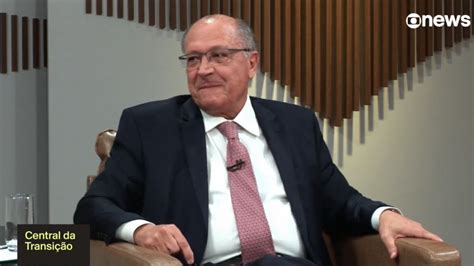 VÍDEO Alckmin admite que Lula pode ser candidato à reeleição em 2026