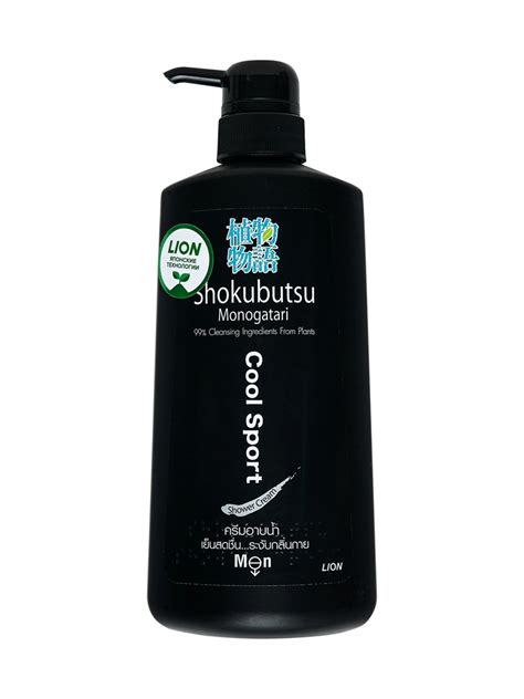 LION Shokubutsu Monogotari Cool Sport Shower Cream 500ml - Мужской ...