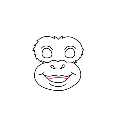 How to Draw a Monkey Face - Drawing with Dawn