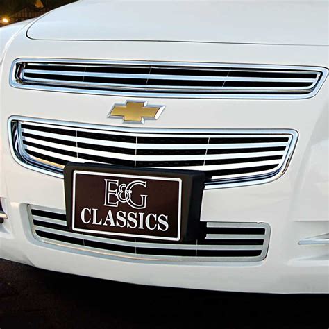 E G Classics 2008 2012 Chevrolet Malibu Grille 3Pc Q Grille Upper