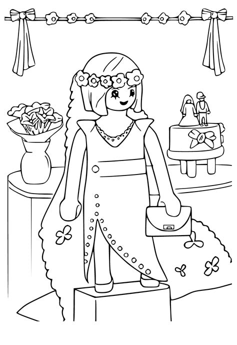 Playmobil Kolorowanki Kleurplaat Colorear Kleurplaten Kolorowanka