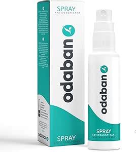 Odaban Spray solução para o suor excessivo hiperidrose Amazon br