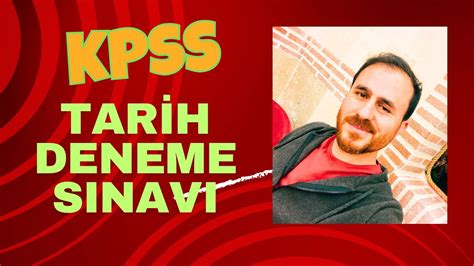 Kpss Tarih Deneme S Nav Kpss Tarih Kpsstarih Youtube