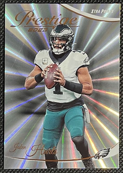 Panini Prestige Xtra Points Sunburst Jalen Hurts Philadelphia