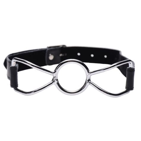 Spider Open Wide Mouth Gag Ball Metal Leather BDSM Bondage BDS M S M Strict Face Fuck VF806 Free