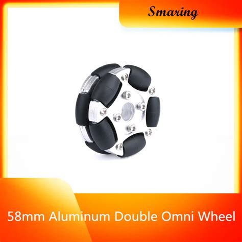 Алюминиевое двойное всенаправленное универсальное колесо для ...