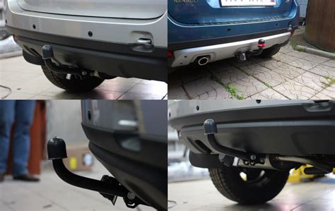 фаркоп на дастер фото