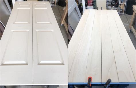 DIY Bifold Barn Door - Transform a Closet door for $15 with 1/4" Plywood