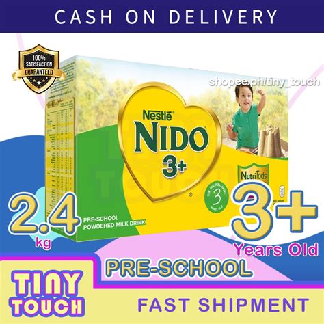 Nido 3 24kg Above 3 Years Old Nido 3 Plus Tiny Touch Oct 2023