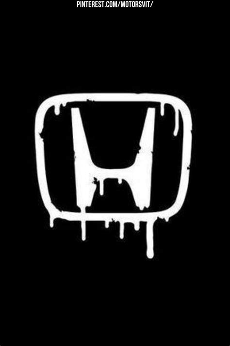 Крутое лого Хонда потекла | Honda civic car, Honda, Jdm