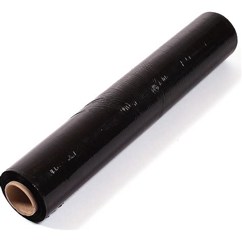 Стрейч пленка первый сорт ПАКПОЛИМЕР черная 500мм 950гр 23мкм ...