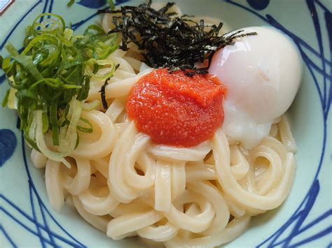 丸亀製麺 明太釜玉うどん 濃厚な味で美味しい 自宅でも作れそうなレシピ よろづやアンテナ