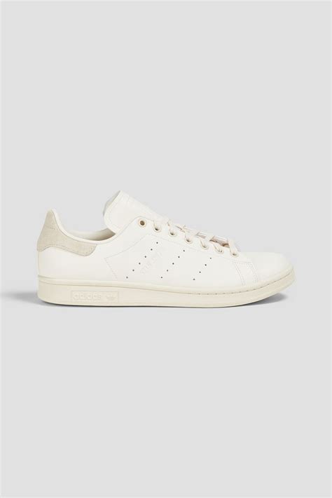 Adidas Originals Stan Smith Perforated Leather Sneakers The Outnet