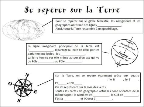 Différentes représentations de la Terre Continents et océans