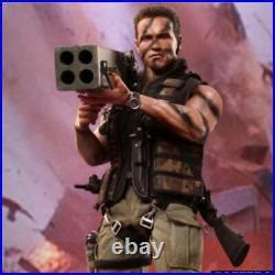 Hot Toys Commando Movie Masterpiece John Matrix Action Figure Scale New Scale Action Figure