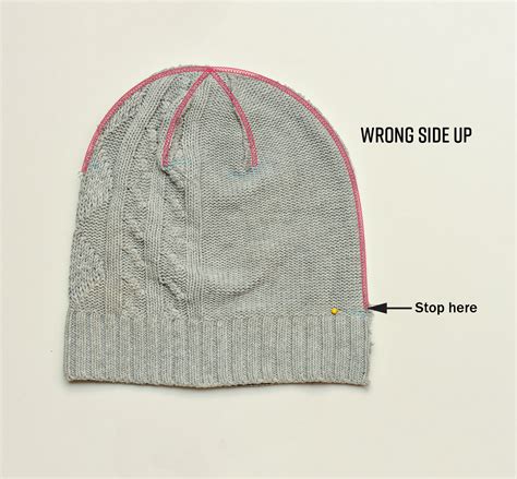 Beanie Sewing Pattern How To Sew A Beanie Using A Sweater Last Stitch - figswoodfiredbistro.com