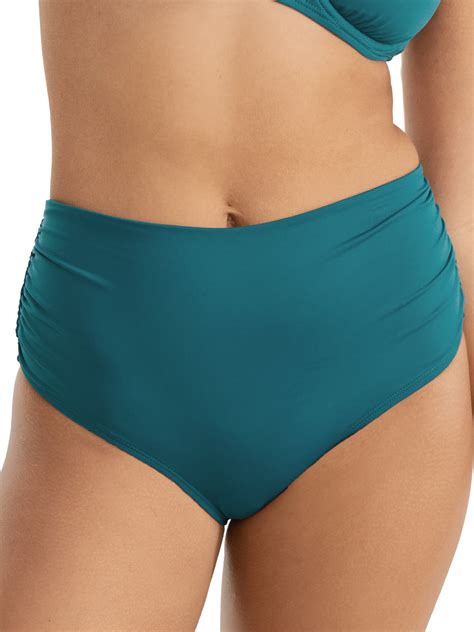 Anne Cole Deep Sea Blue Live In Color Convertible Bikini Swim Bottom Us Large Walmart
