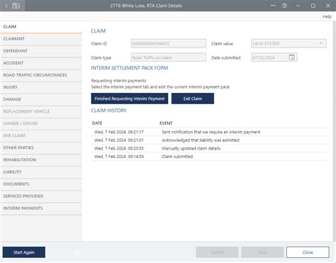 Claims System User Guide
