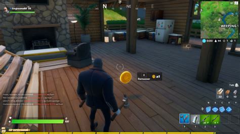 Fortnite Battle Royale Dónde encontrar la Moneda de Oro ubicación