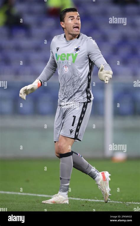 Emil Audero Von Uc Sampdoria Fotos Und Bildmaterial In Hoher