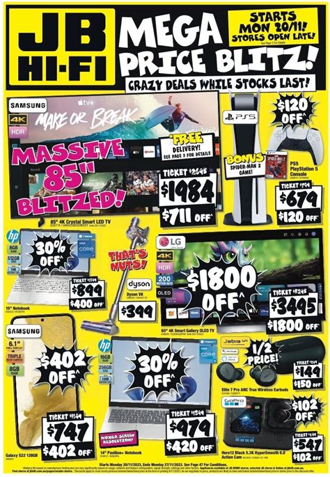 Jb Hi Fi Catalogue Black Friday Catalogue Au