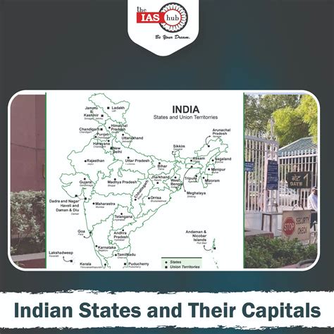 Indian States And Their Capitals 2025 28 States And 8 Uts In India