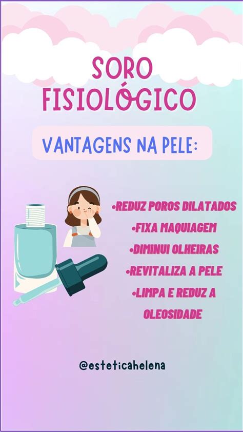 Conheça as VANTAGENS do SORO FISIOLÓGICO na sua PELE Fique por dentro