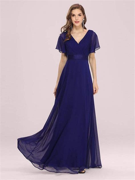 Women Dress Bridesmaid Dress Long Elegant A Line Dress Etsy