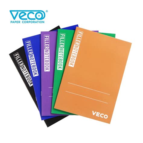 Veco Filler Notebook 5booklets Set Shopee Philippines