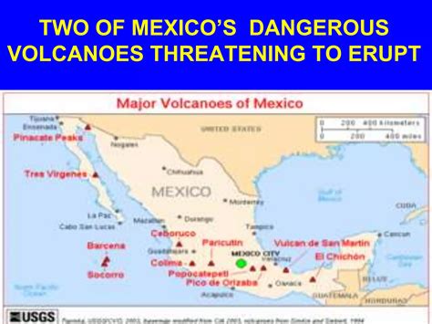 Two Of Mexico's Dangerous Volcanoes Are Threatening To Erupt | PPTX