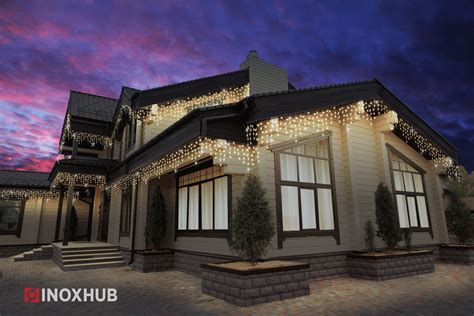 Уличная гирлянда Бахрома по цене от производителей — купить в «Иноксхаб»