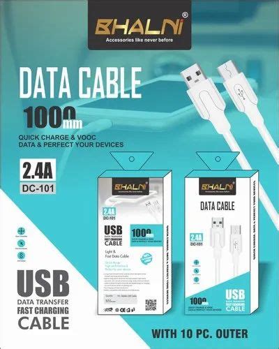 USB Data Cable at Rs 19/piece | Data Cables in New Delhi | ID: 24943647497