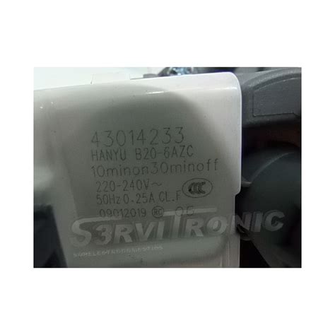 BOMBA HANYU B20-6AZC LAVADORA TEKA TYPE FCM9 EN STOCK COMPRAR