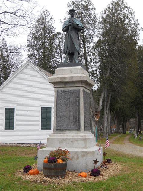 Random Thoughts on History: Chester, Vermont Union Soldier Monument