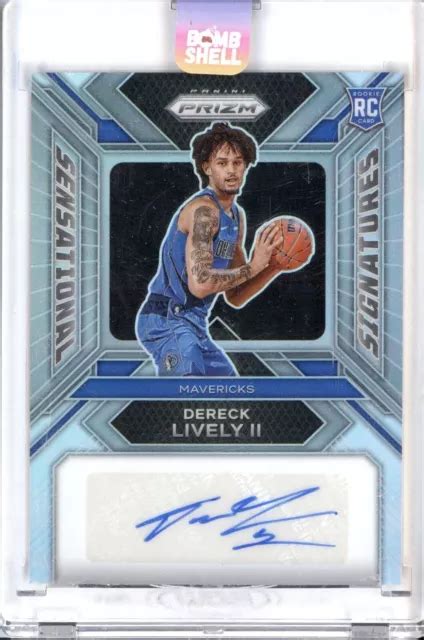 DERECK LIVELY II 2023 24 Panini Prizm Sensational Rookie Silver Prizm