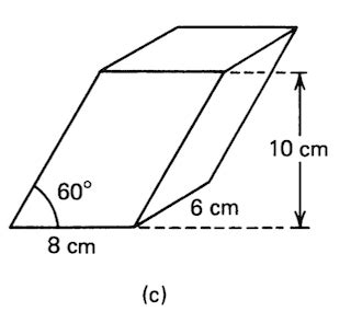 geometry - Find the surface area of each parallelepiped. - Mathematics ...