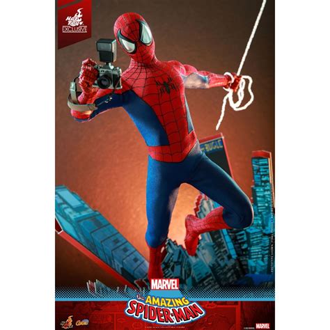 Amazing Spider Man Comic Masterpiece Fully Poseable Exclusive Hot Toys Figure 4895228615381 EBay