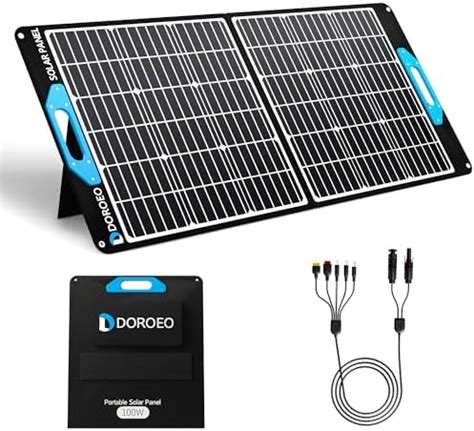 Amazon Zoupw W Portable Solar Panel Watt V