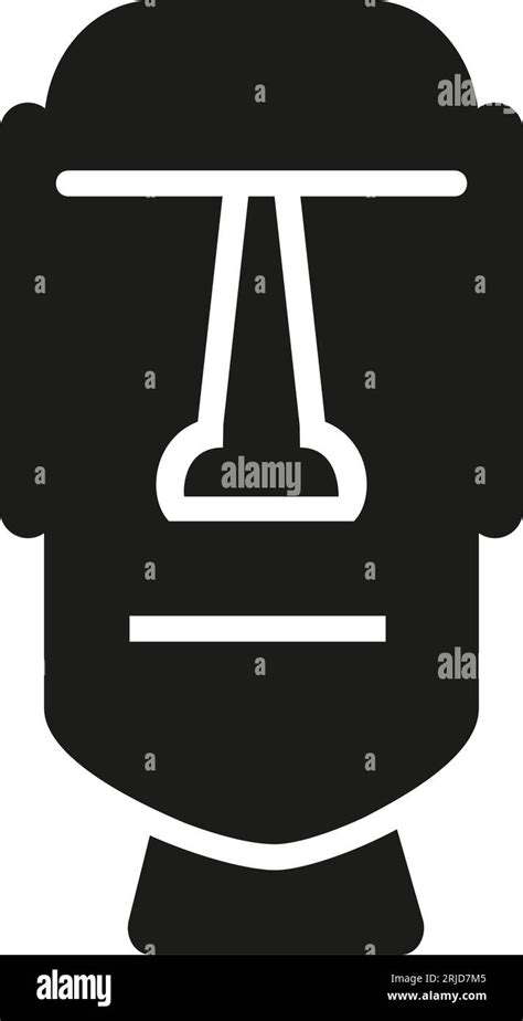 Easter Island Icon Stock Vector Image And Art Alamy